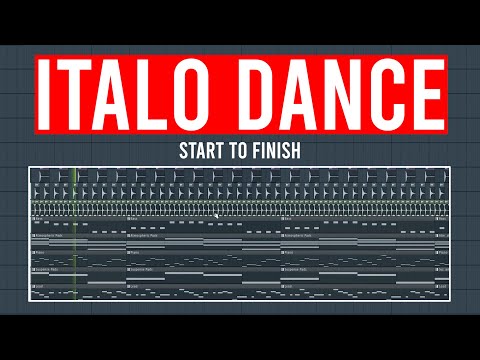 How To Make ITALO DANCE!! - FL Studio Tutorial (+FREE FLP)