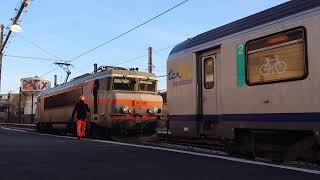 (4K) SNCF Manoeuvres des trains corail à Paris Austerlitz, Avril 2023