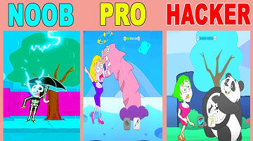 NOOB vs PRO vs HACKER   Save The Girl #Shorts