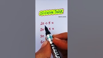 Division trick ll #maths #division #tricks #viralvideo #yt #music #remix #new #yt #trend #shorts #1k