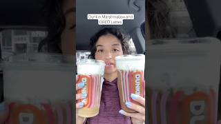 Dunkin 2026 Spring Menu Drinks | Part 1 | Marshmallow Dunkalatte and OREO Latte!