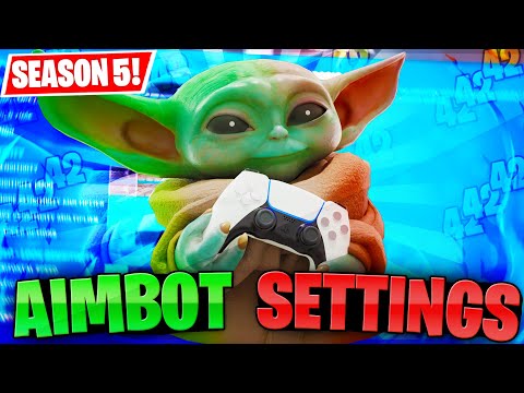 New *BEST* Controller Fortnite Settings/Sensitivity LINEAR *AIMBOT* - Season 5 Settings - Xbox/PS5 ?