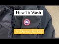 Best way to wash a down jacket #shorts #howto #