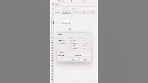 Serial Number Shortcut Key In Excel ||  #excelshortcuts #exceltricks #excel #exceltutorial