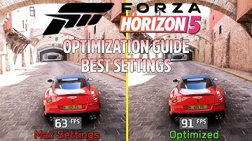 Forza Horizon 5 2024 | OPTIMIZATION GUIDE | Every Setting Tested | Best Settings |