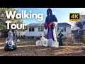 4K Autumn Walking Tour in North Edmonton | Halloween Vibes in Alberta, Canada 2024