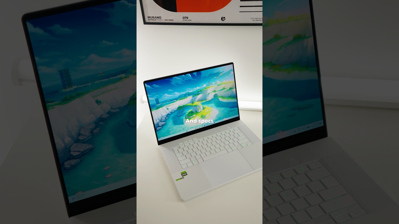 Gaming Laptops are insane now. #pcsetup #zephyrusg16 #gaminglaptop #gamingpc