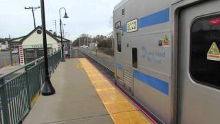 LIRR DM30AC #509 at Mastic-Shirley Station on Tuesday December 27, 2011