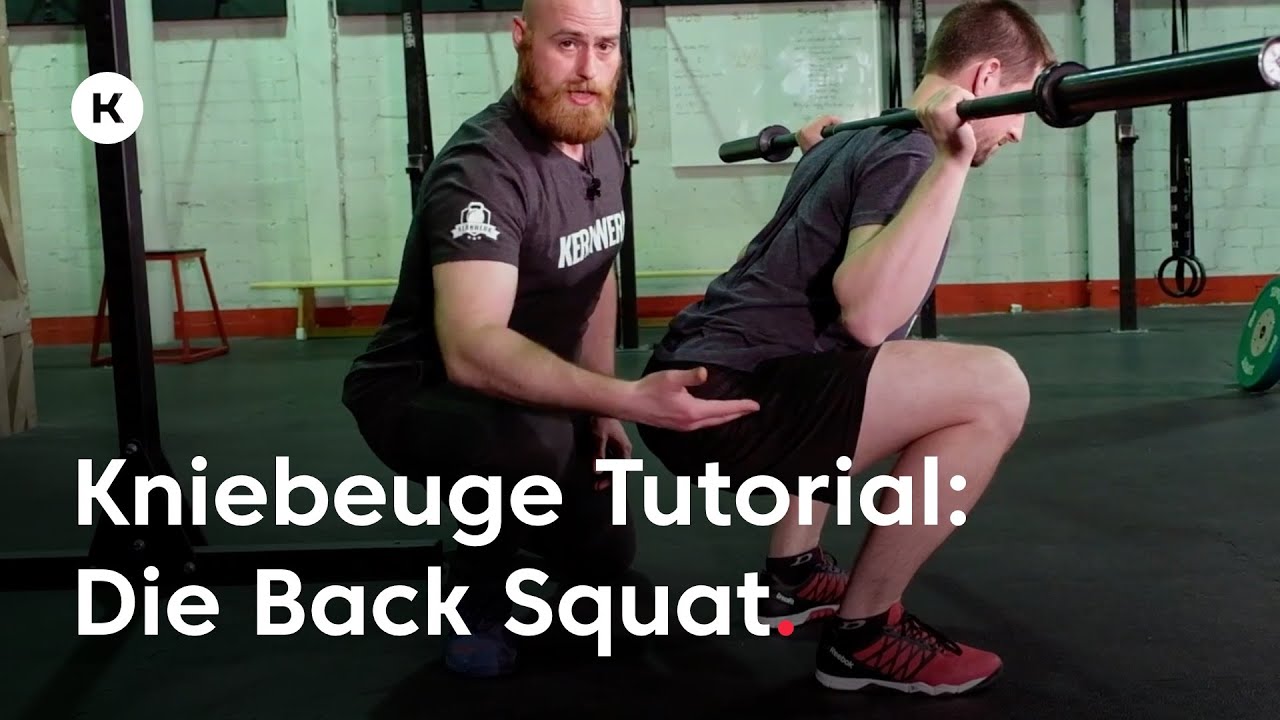 Tutorial: Backsquat - richtige Kniebeugen mit der Langhantel