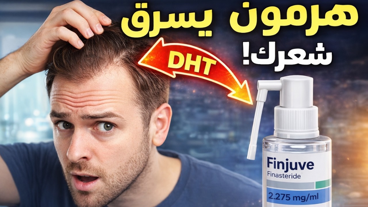 هرمون يسرق شعرك! | فينجوفي سبراي Finjuve Spray