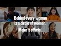 Behind every woman is a Circle of women. Make it official!