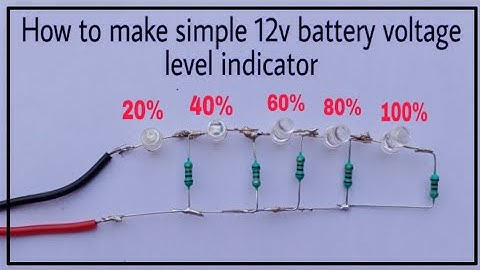 How to make battery level indicator. || ये circuit आप की बैटरी के voltage level को बतायेगा।।
