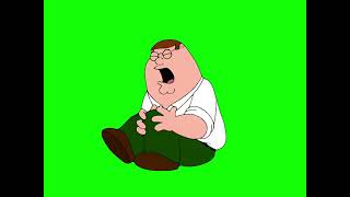 Peter Griffin Hurts His Knee - Green Screen