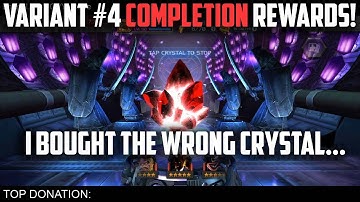 Variant #4 Completion Rewards Opening - Marvel Contest of Champions