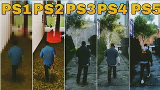 تجربه لعبه gta v على جميع أجهزة سوني(ps1.ps2.ps3.ps4.ps5)