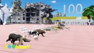 The Epic Race of 22 Wild Animals: Who Will Be the Fastest? by CookieNey 101,985 views 11 months ago 4 minutes, 36 seconds