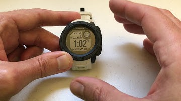 Garmin Instinct - Activity Tracking Goal Alerts (Turn On or Off)