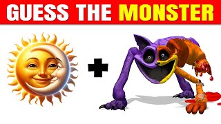 Guess The Monster By Emoji \& Voice | Smiling Critters Poppy Playtime Chapter 3😺🐶🌞🌛| Catnap, Poppy