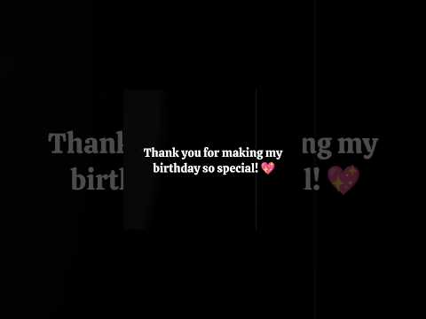 Sorry, not all wishes are included 🤍 #birthday #wishes #foryou #viralvideo #shorts #parkminha