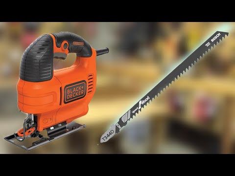 How To Change Black + Decker Jigsaw Blade (4.5 Amp) 