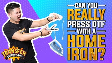 Can You REALLY Press DTF Transfers with a Home Iron?