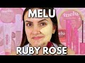 MAKE com PRODUTOS MELU da RUBY ROSE