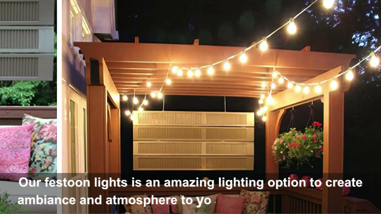 Festoon Light Hire | Party Hire Group | Party Lights Hire