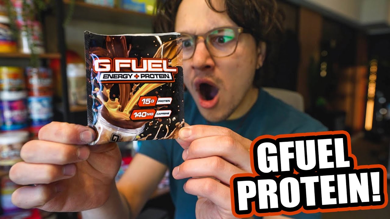 GFUEL Coffee & Chocolate Protein IS HERE!!! Energy + Protein GFUEL