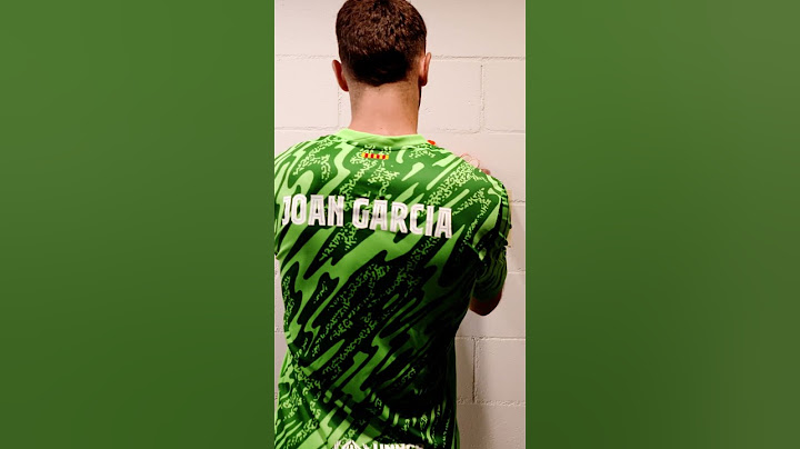 Joan Garcia és culer. And he's ready for the showtime 🧤