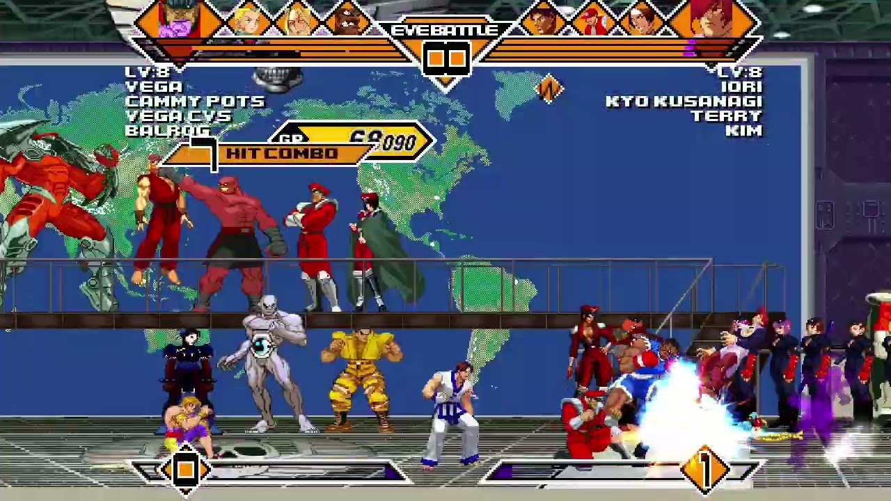 Street Fighter VS King Of Fighters 4V4 Battle 
