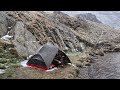 Solo wild camping in the lake district  the last taste of winter