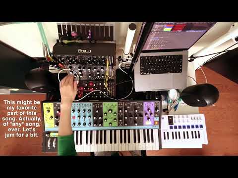 Autobahn - Kraftwerk (cover with Moog Matriarch, Mother-32, DFAM, & Subharmonicon)