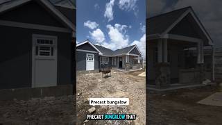 Beautiful Precast House By A Kenyan In Diaspora #precast #showhouse #precastconcrete #precastpanels