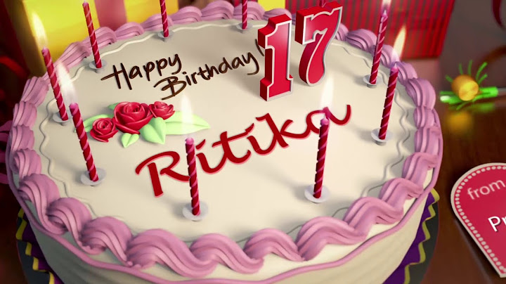 Happy Birthday Ritika