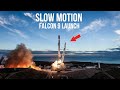 Falcon 9 Rocket Launch in 4k Slow-Mo. Sound ON. #shorts