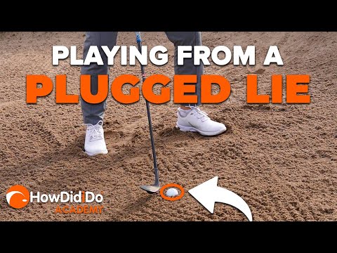 How to play from a PLUGGED LIE in a bunker | HowDidiDo Academy