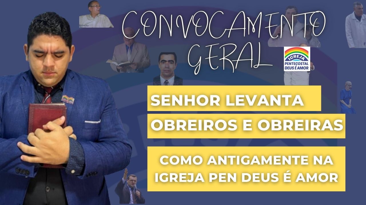 CAMPANHA LEVANTA OBREIROS E OBREIRAS COMO ANTIGAMENTE | IPDA | MISSIONÁRIO NATHANAEL VIEIRA