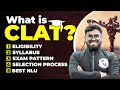 What is clat  criteria best nlu exam pattern syllabus