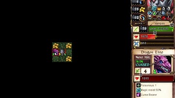 Desktop Dungeons: The Slime Pit VT, Vampire