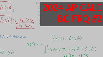 2024 AP Calculus BC FRQ #2