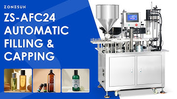 ZONESUN Automatic Bottle Filling and Capping Machine Monoblock ZS-AFC24