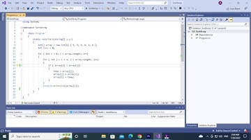 sort arrays in C#