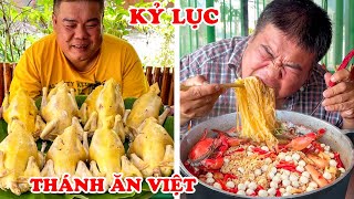 Sốc 8 Kỷ Lục Ăn Uống Của Thánh Ăn Youtuber Việt Nam Khiến Thế Giới Ngã Mũ Khâm Phục screenshot 5