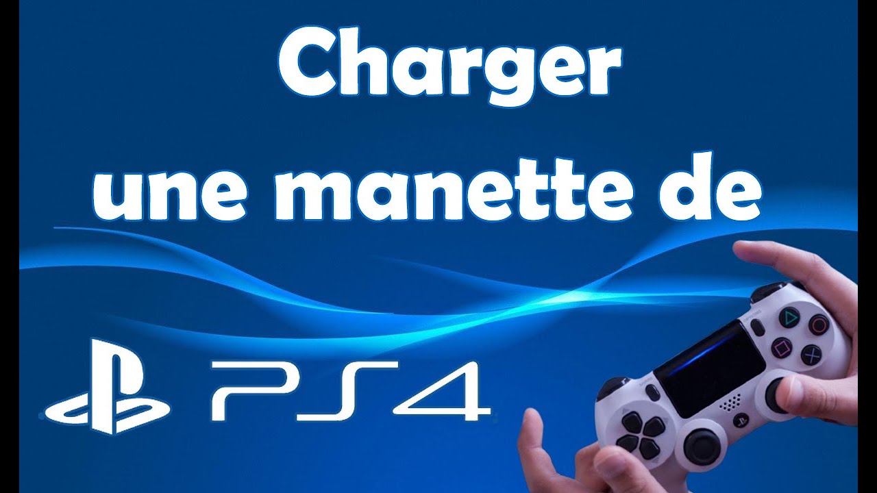 Comment charger une manette PS4 sans chargeur 