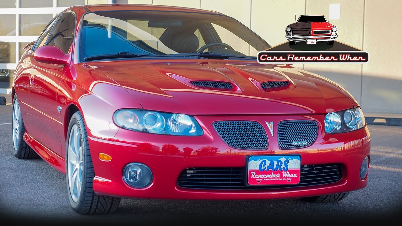 2006 Pontiac GTO | Cars Remember When