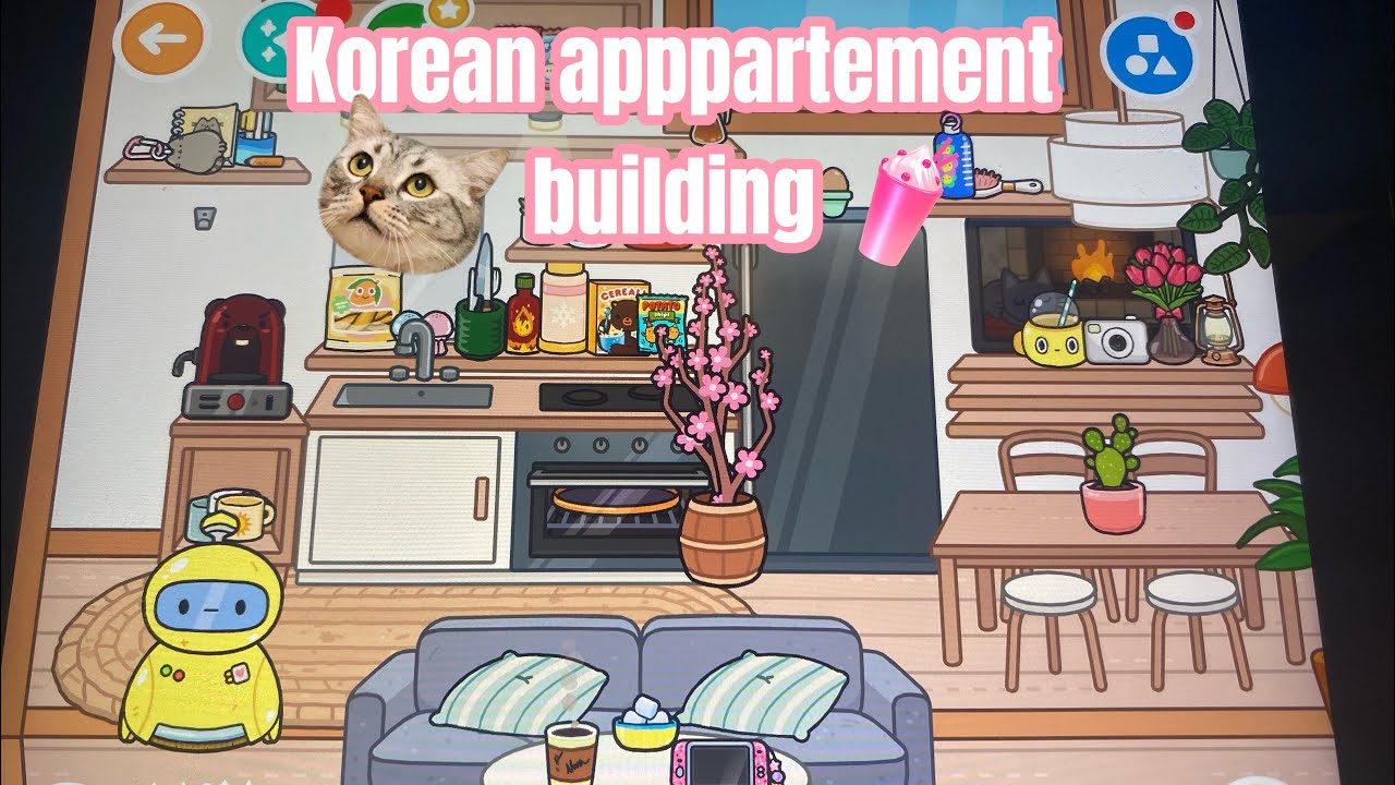 KOREAN APPARTEMENT {🧸} || First videooooo 🤗 || #tocaboca #shorts 