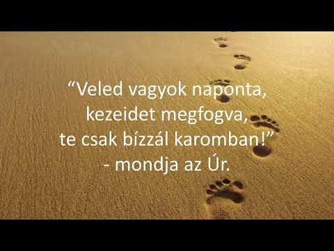 Reggeli áhítat 2026.08.31.