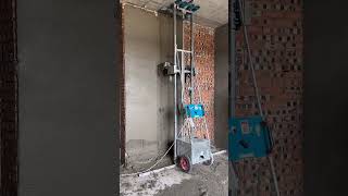 High-Tech Wall Plastering Robot in Action — Is This the End of Manual Labor? 🧱🤖 #PlasteringMachine Profile