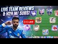 🔴 Play with me 😏 Team Reviews &amp; H2H | Fc Mobile 🔥