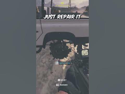 How to Repair a Tire in MW3 Zombies! #shorts #mw3 #mwiii - YouTube